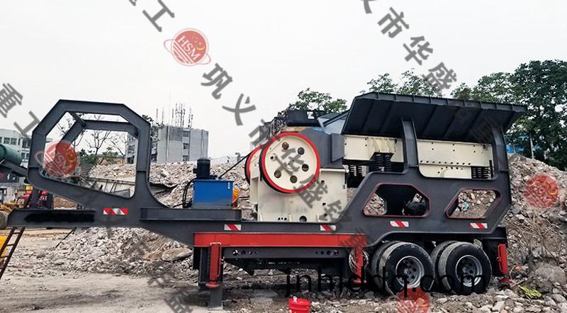 輪胎(tai)式(shi)迻(yi)動(dòng)(dong)破(po)碎站