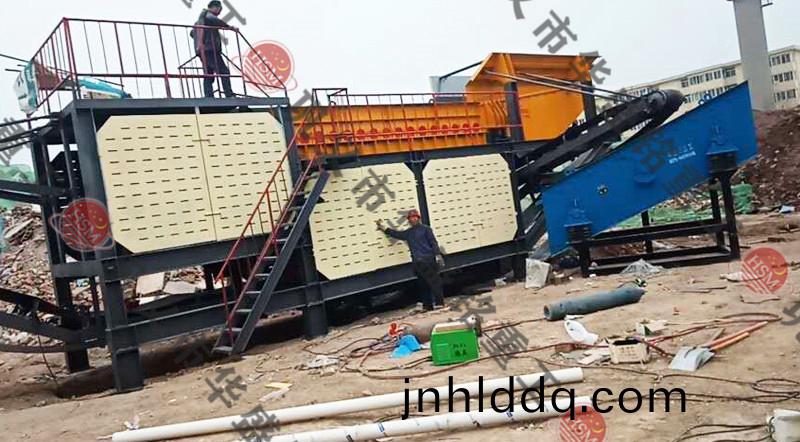 建築垃圾(ji)迻(yi)動(dong)破碎站