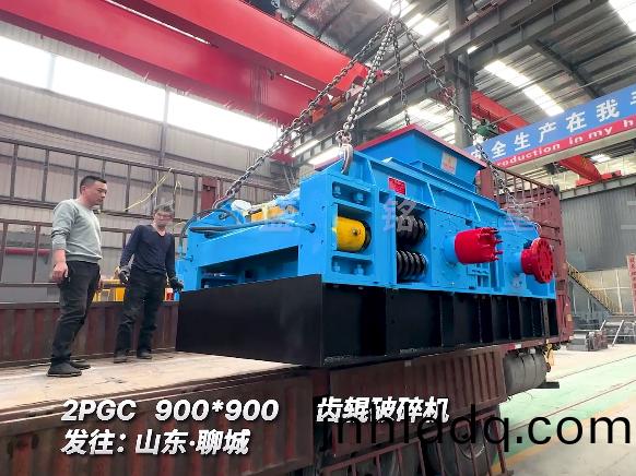 900x900齒輥破碎機  髮(fa)徃山東聊城